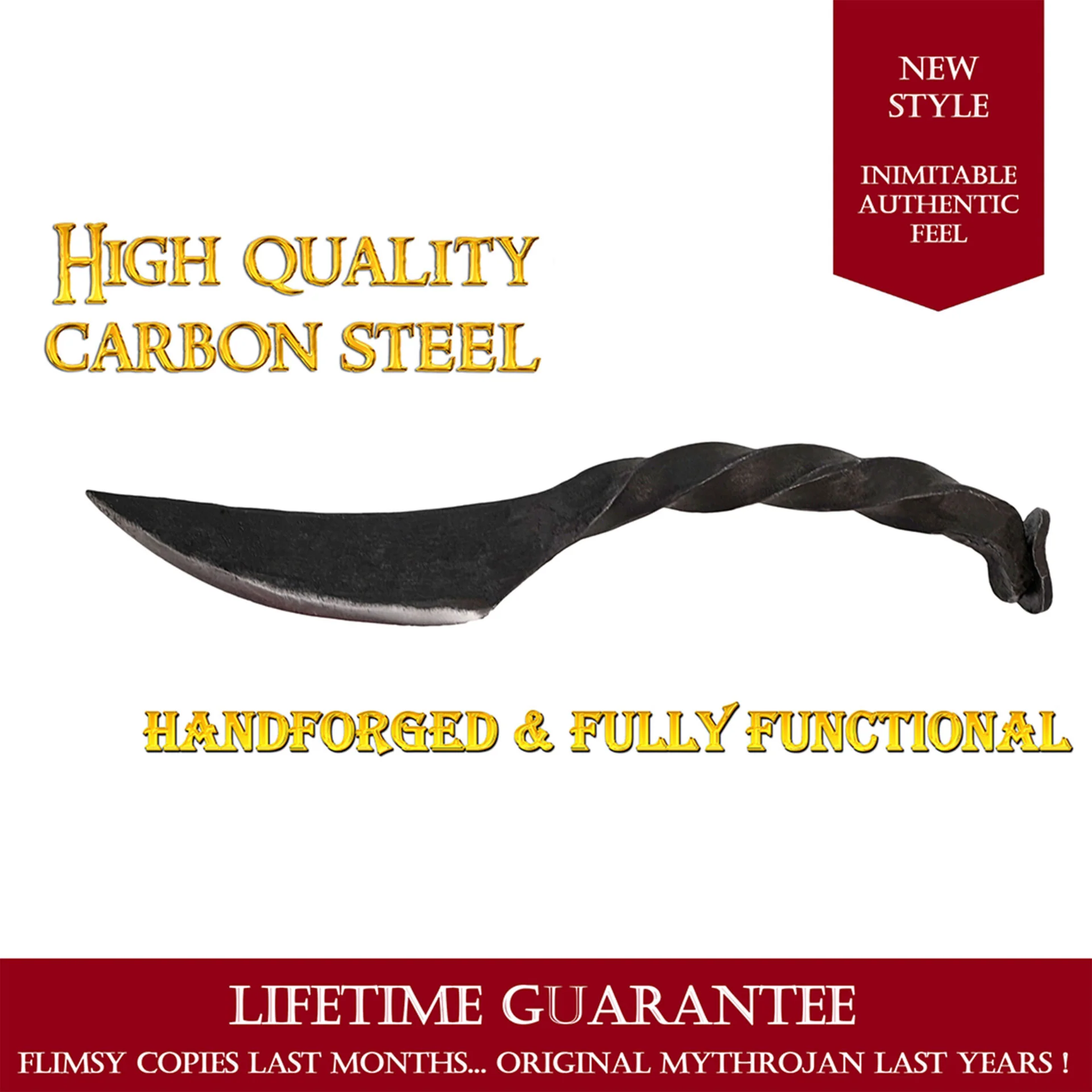 Cuchillo Mythrojan Twisted Railroad Spike - Image 5