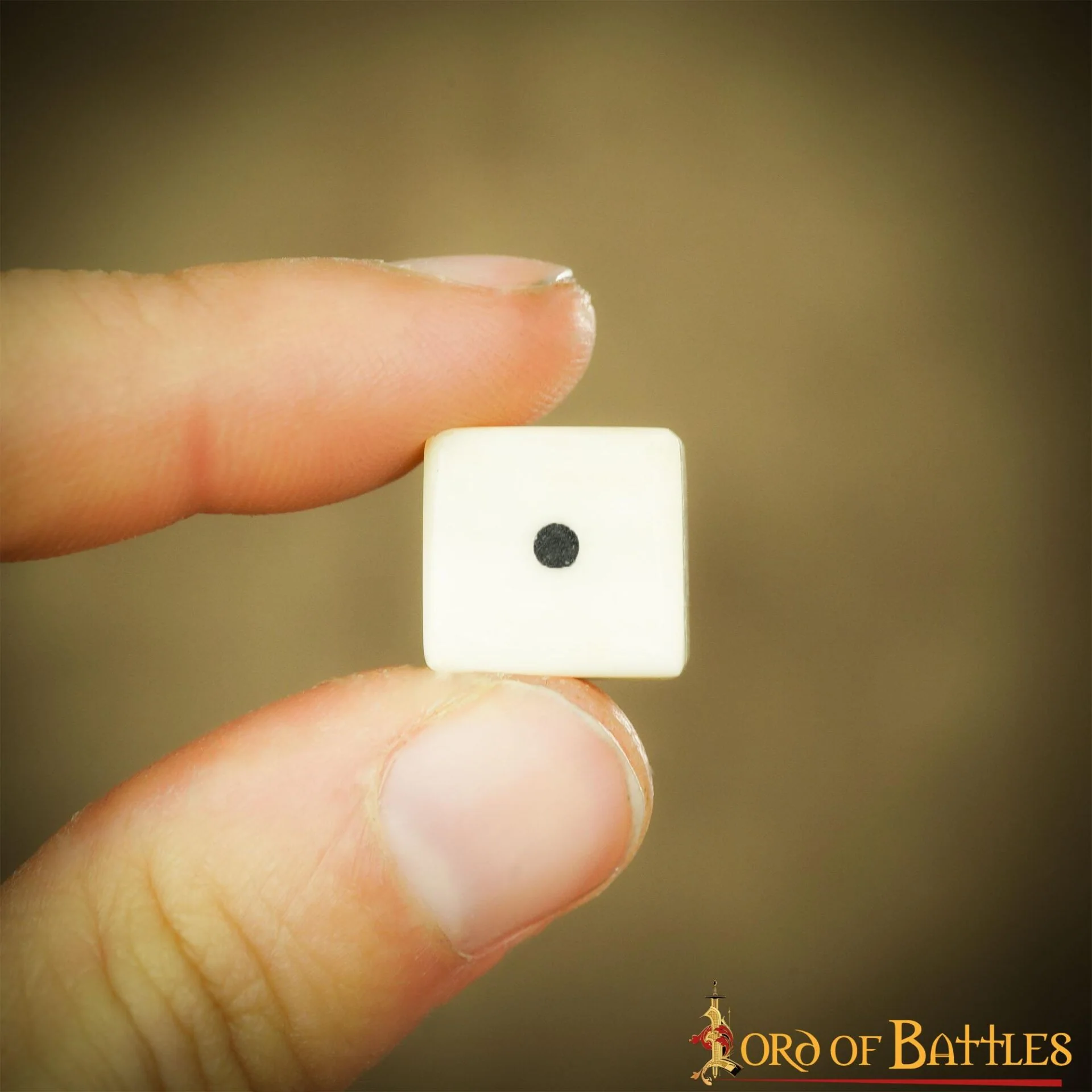 Dados Medievales de Hueso - Juego Artesanal de 6 (hueso de Buey, 1,2 Cm) - Image 7