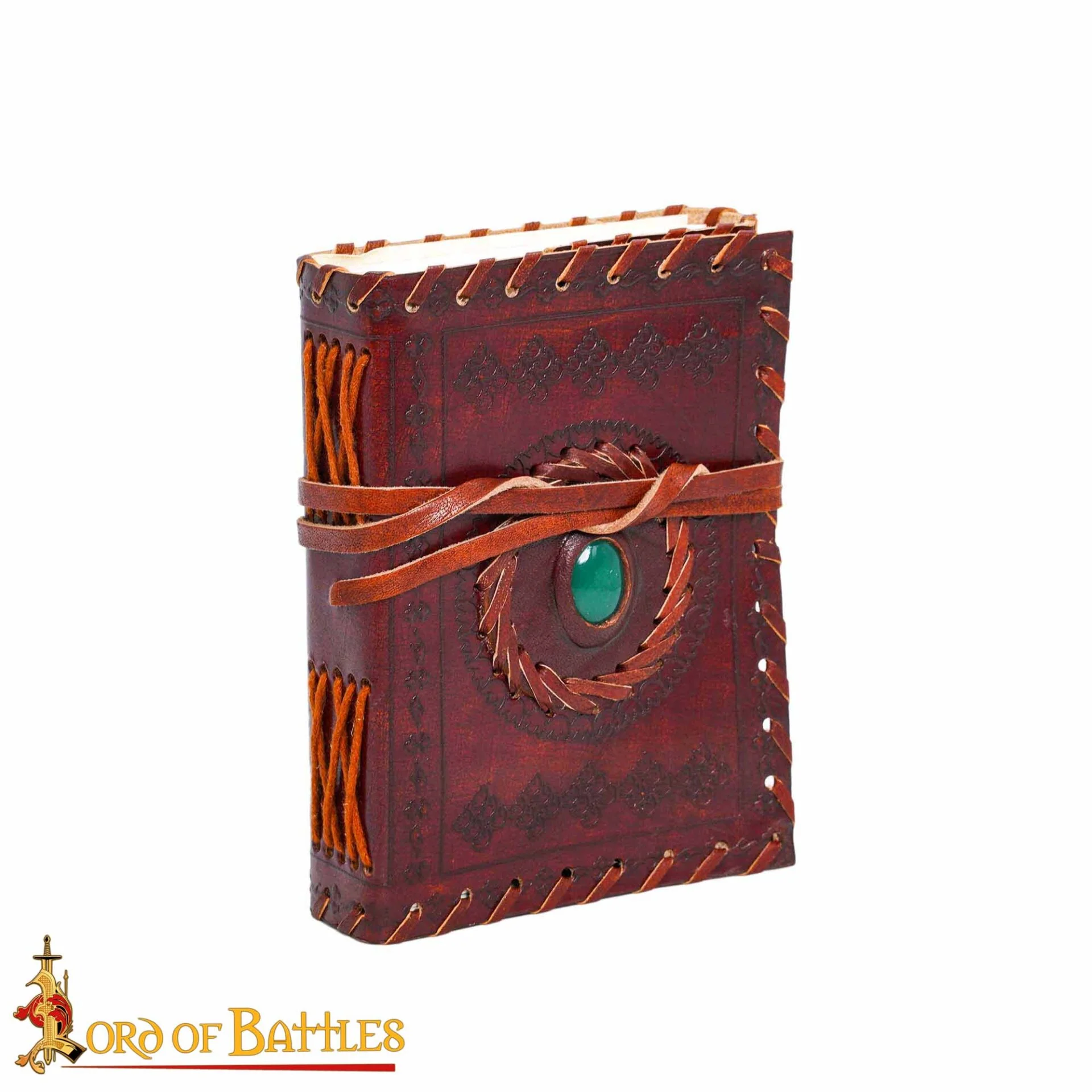 Diario Medieval de Cuero Diario de Cuero Auténtico Hecho a Mano - Image 17