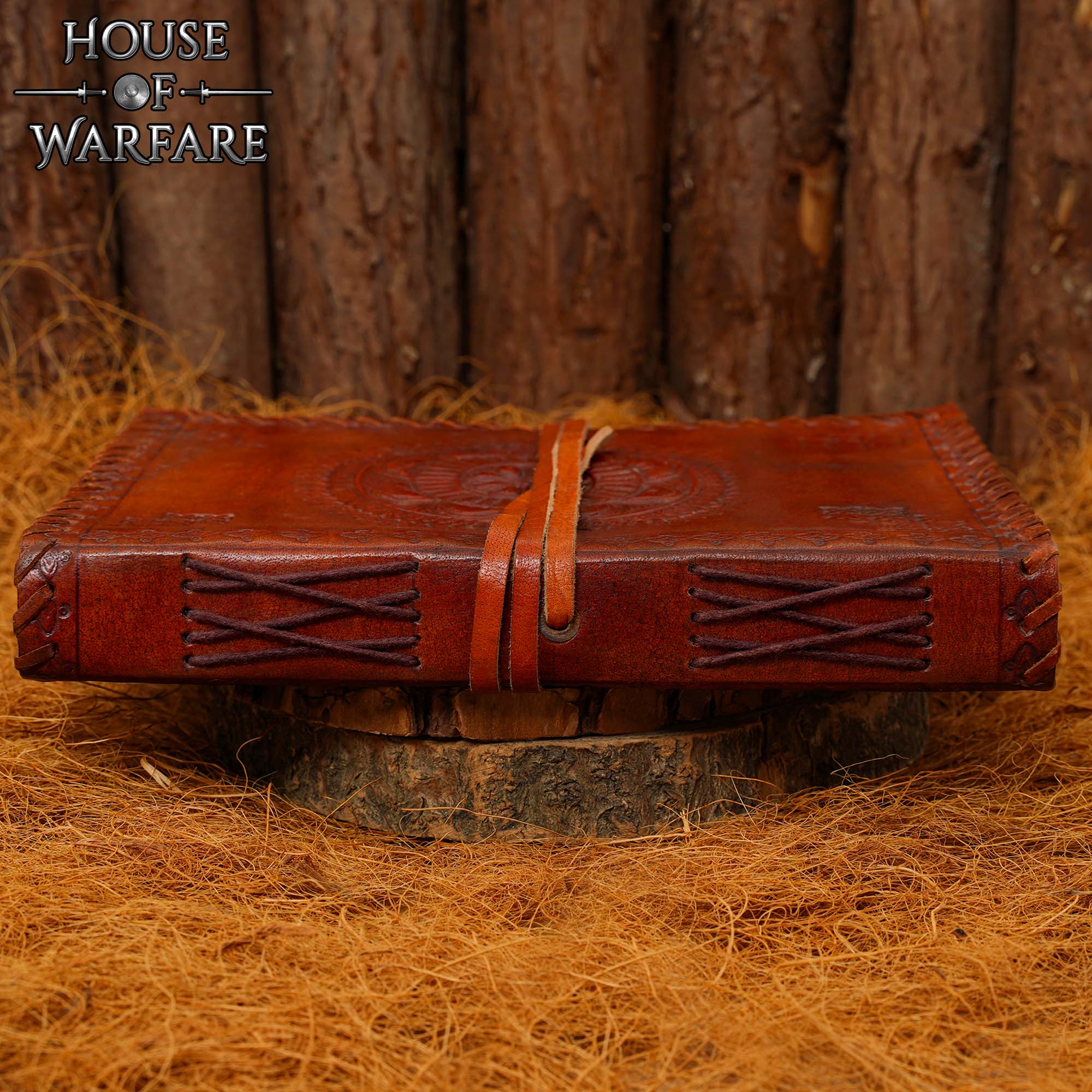 Diario Medieval de Cuero - Diario de Cuero Auténtico Hecho a Mano - Image 6