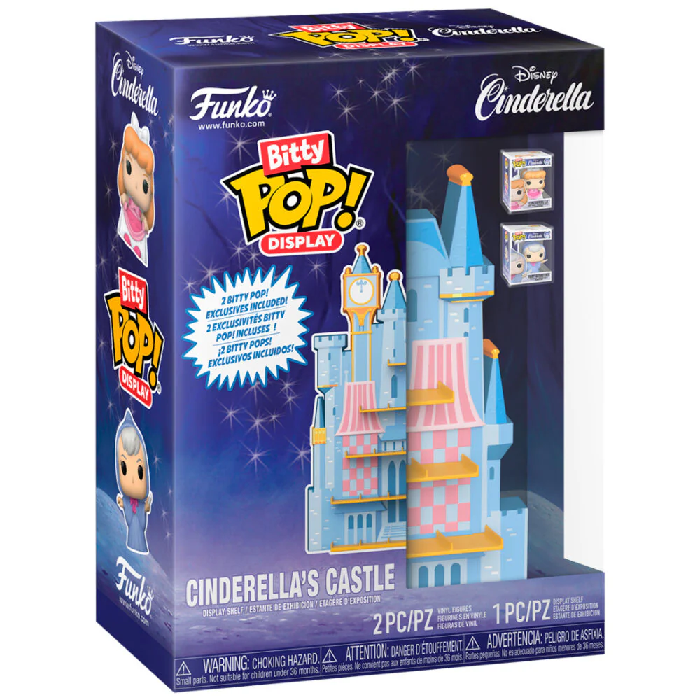 Display Bitty Pop Disney El Castillo De Cenicienta