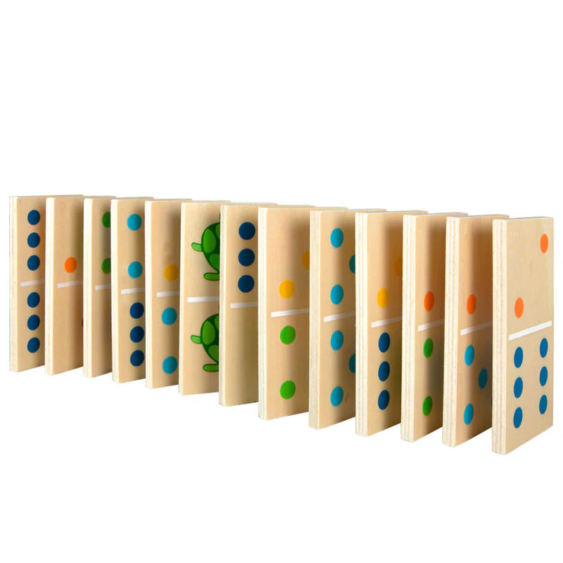 Domino Animales Madera 29Pzs - Image 2