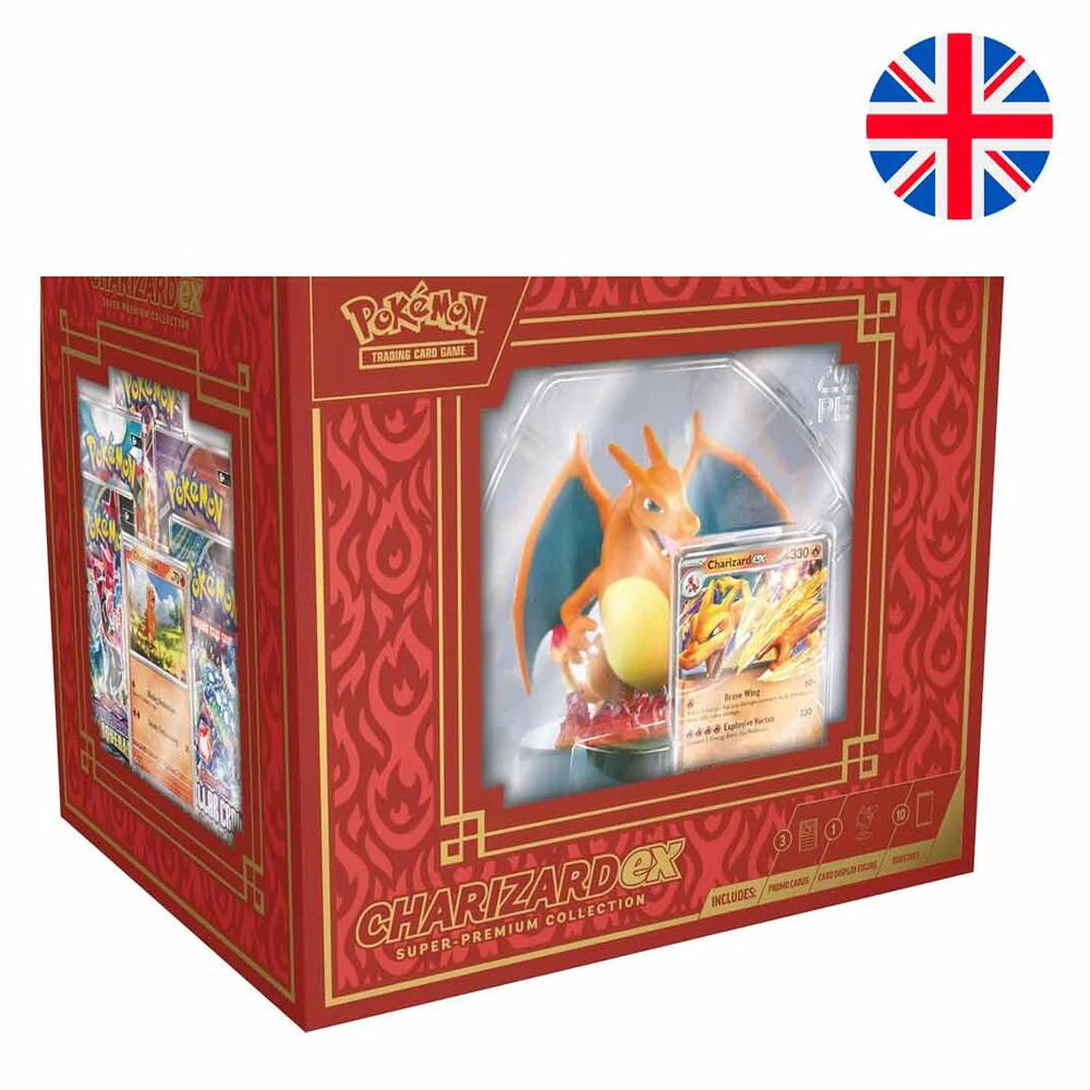 Estuche Juego Cartas Coleccionables Charizard Pokemon Ingles