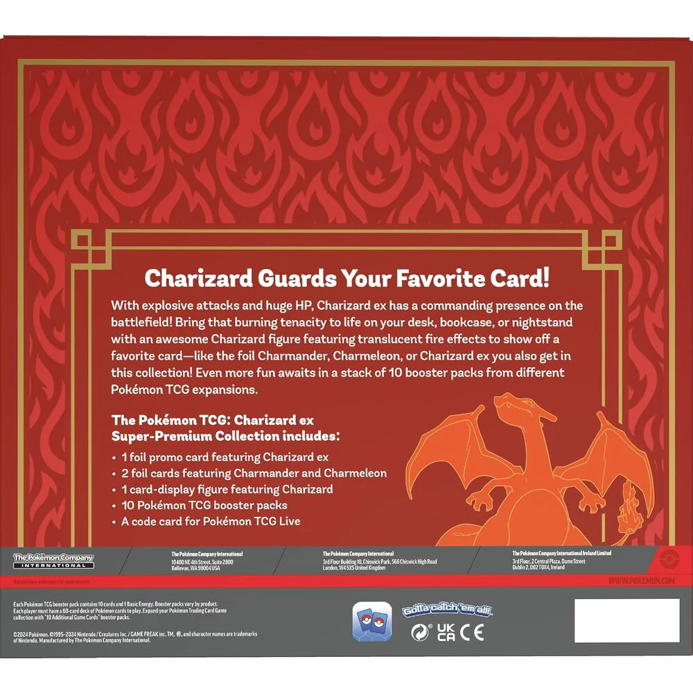 Estuche Juego Cartas Coleccionables Charizard Pokemon Ingles - Image 6