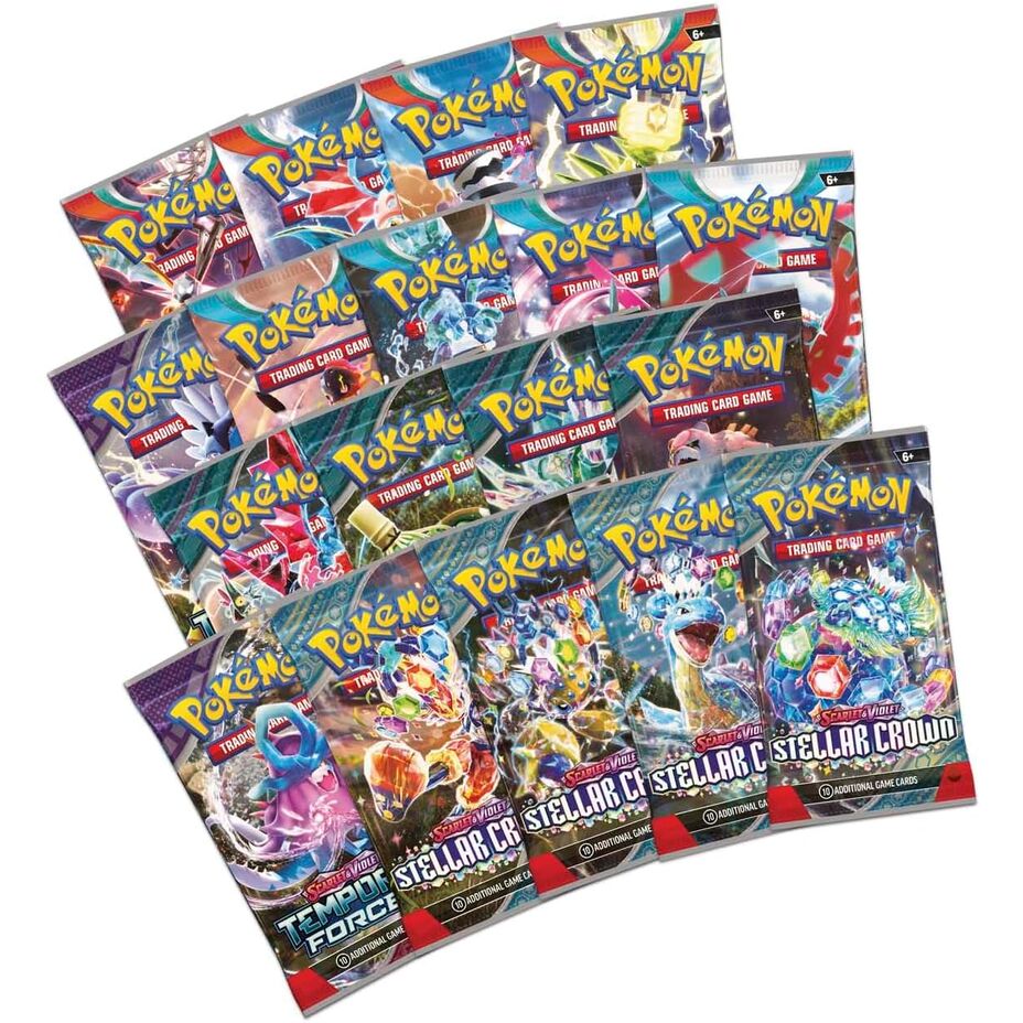 Estuche Juego Cartas Coleccionables Terapagos Pokemon Ingles - Image 3