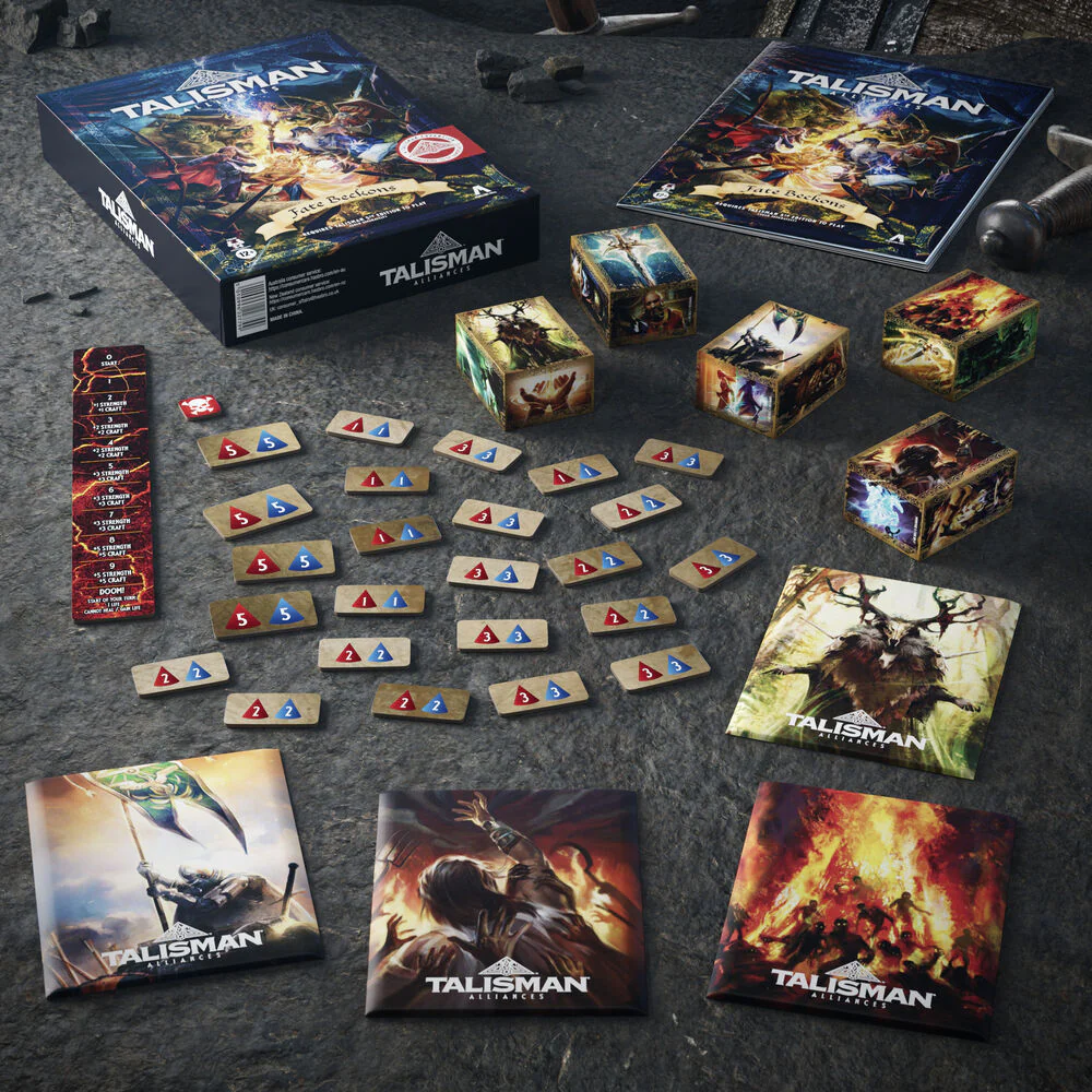 Expansion Juego De Mesa La Llamada Del Destino Talisman Alianzas Ingles - Image 4