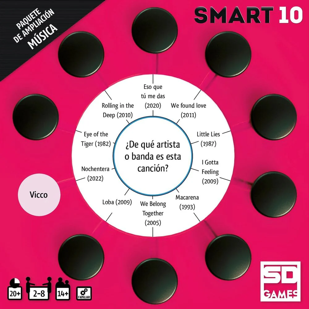 Expansion Smart 10 Musica Español - Image 2