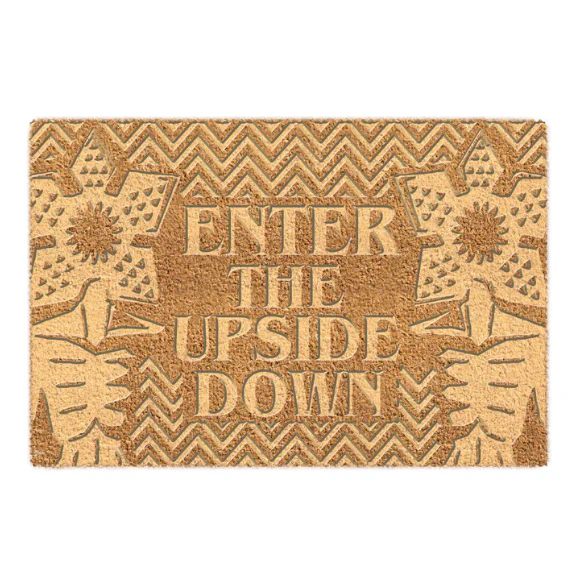 Felpudo Enter The Upside Down Stranger Things
