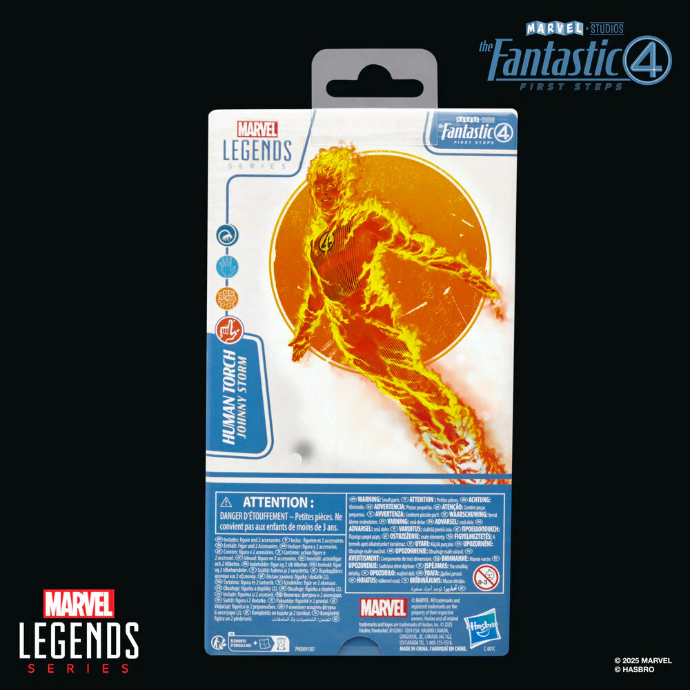 Figura Antorcha Humana Los 4 Fantasticos Marvel 15Cm - Image 11