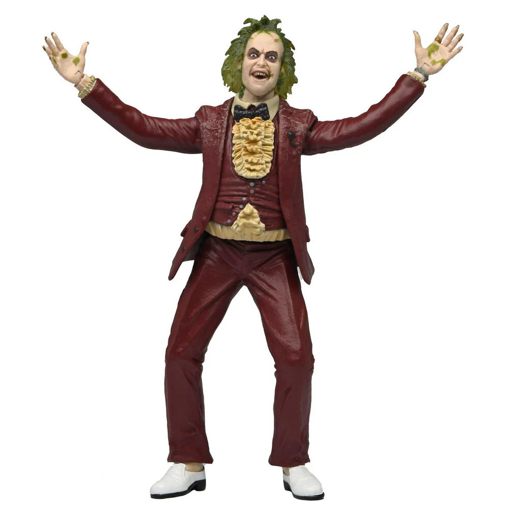 Figura Beetlejuice 1988 Red Tuxedo Beetlejuice 18Cm - Image 4