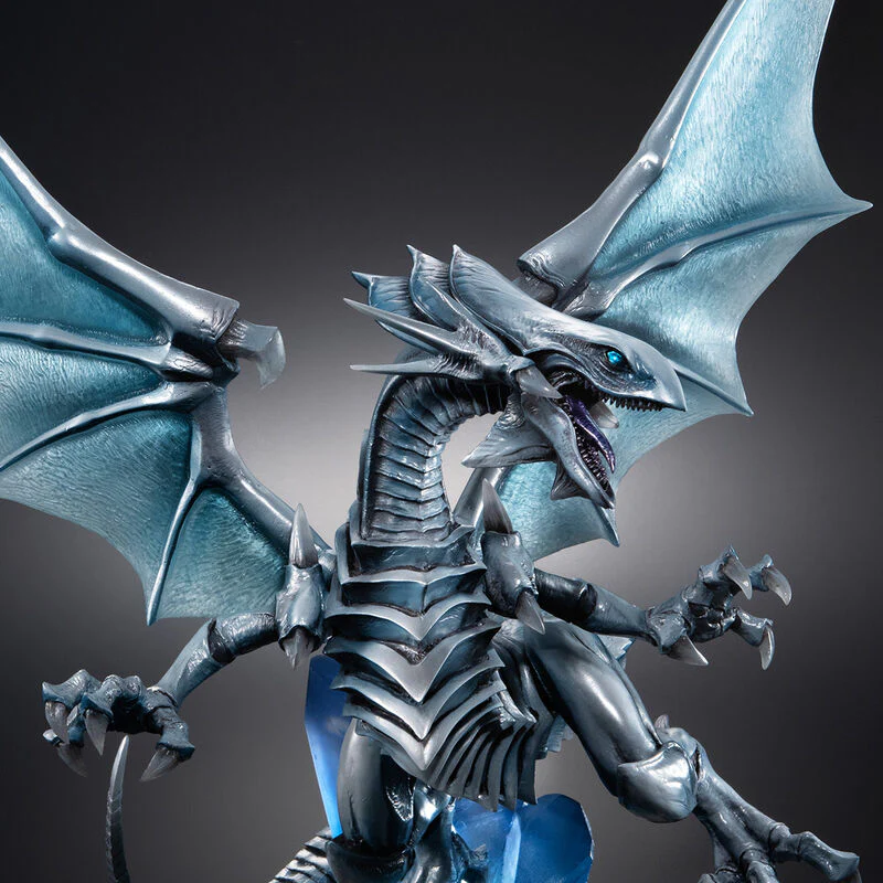 Figura Blue Eyes White Dragon Duel Monsters Art Works Holographic Edition Yu-Gi-Oh!  28Cm - Image 6