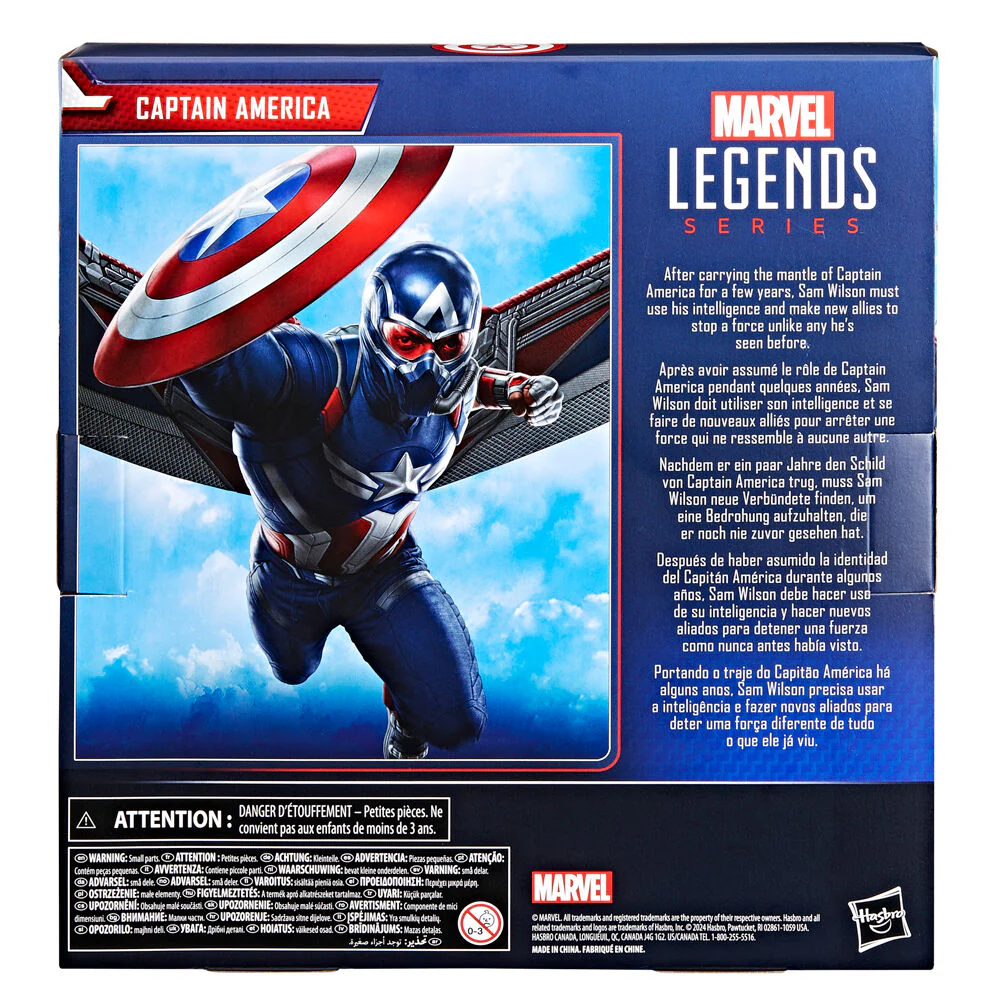 Figura Capitan America Brave New World Capitan America Marvel 15Cm - Image 9