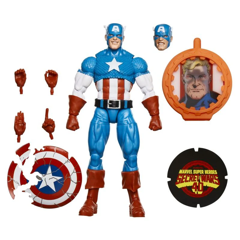 Figura Capitan America Secret Wars Marvel Legends Series 15Cm - Image 2