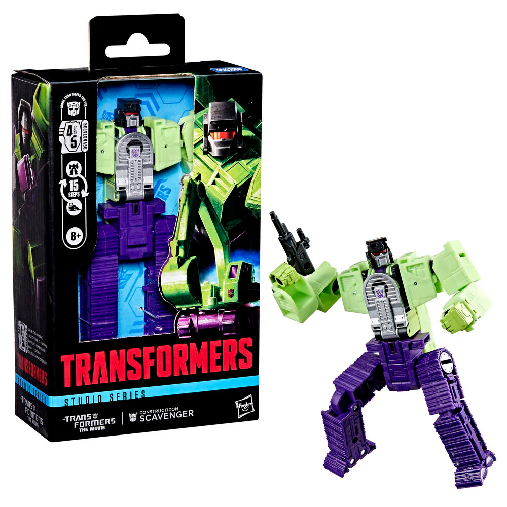 Figura Constructicon Scavenger Studio Series Transformers The Movie 11,5Cm - Image 4