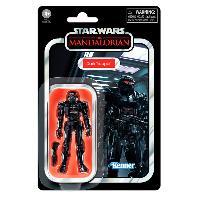 Figura Dark Trooper The Mandalorian Star Wars 9,5Cm