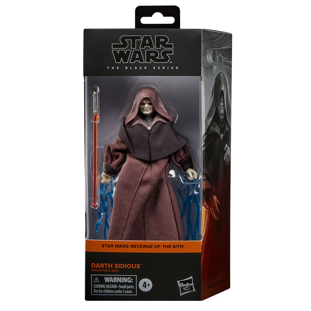 Figura Darth Sidious Revenge Of The Sith Star Wars 15Cm