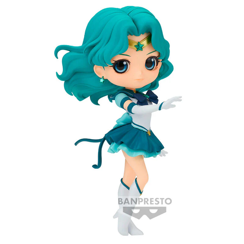 Figura Eternal Sailor Neptune Ver.a Pretty Guardian Sailor Moon Cosmos The Movie Q Posket 14Cm - Image 4