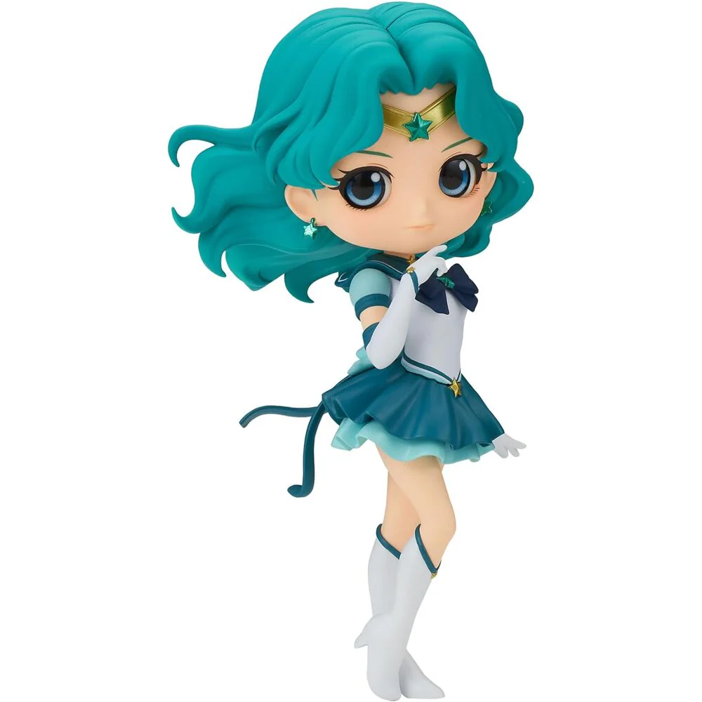 Figura Eternal Sailor Neptune Ver.b Pretty Guardian Sailor Moon Cosmos The Movie Q Posket 14Cm - Image 4