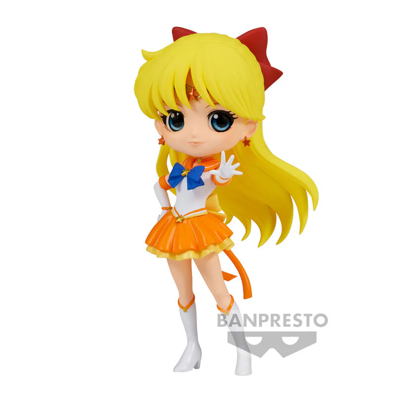 Figura Eternal Sailor Venus Ver.a Pretty Guardian Sailor Moon Cosmos The Movie Q Posket 14Cm