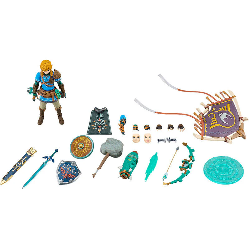 Figura Figma Link Deluxe The Leng Of Zelda Taers Of The Kingdom 15Cm