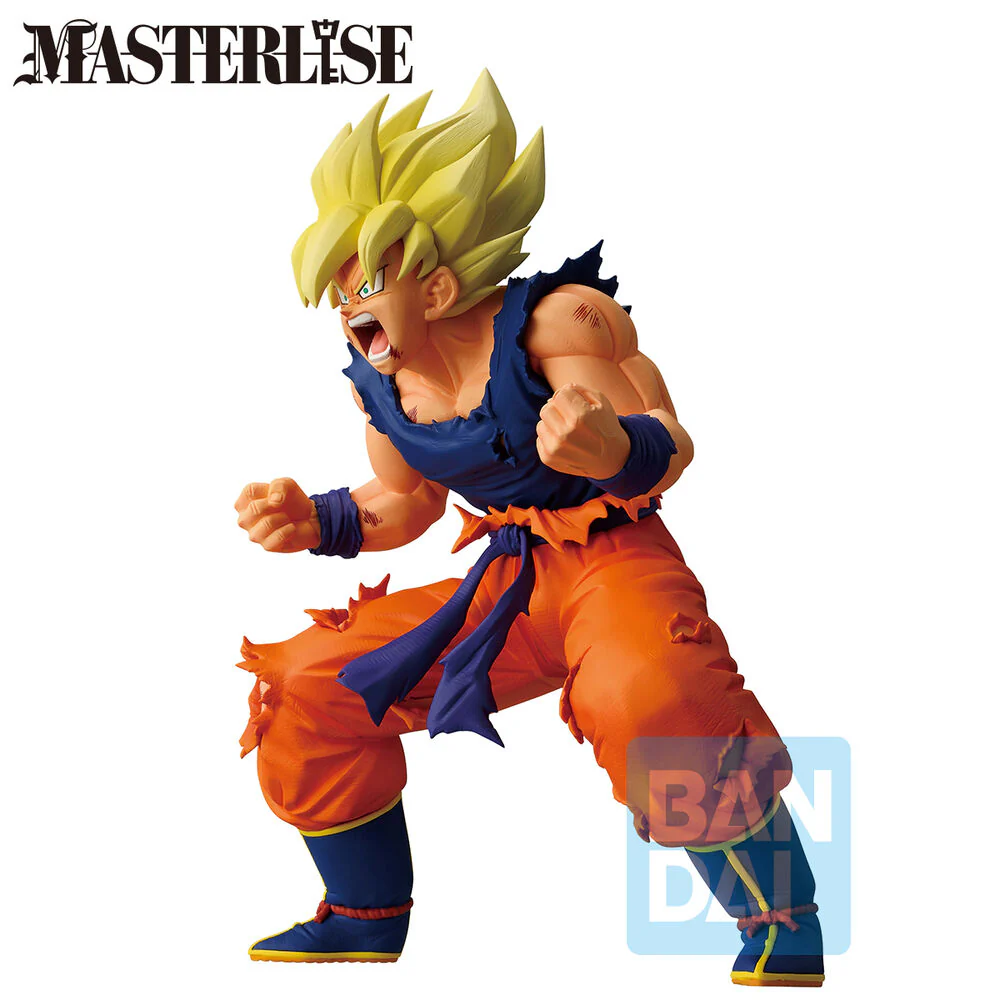 Figura Ichibansho Masterlise Super Saiyan Son Goku Battle Of The Super Saiyan Dragon Ball Z 19Cm