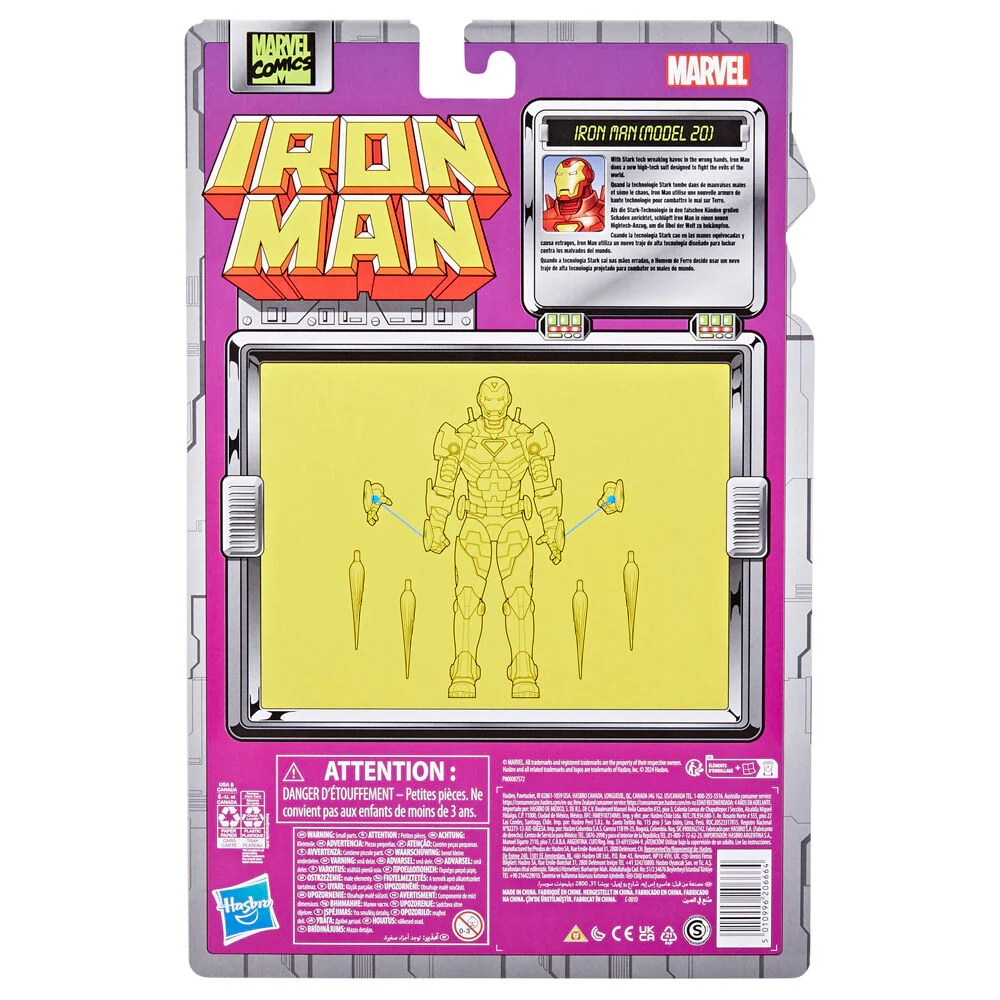 Figura Iron Man Model 20 Iron Man Marvel 15Cm - Image 9