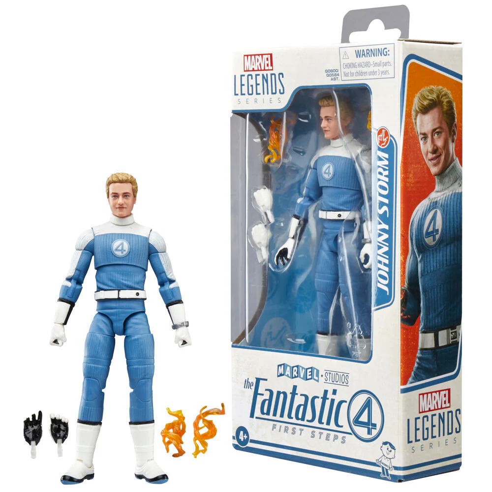Figura Johnny Storm Los 4 Fantasticos Marvel 15Cm - Image 2