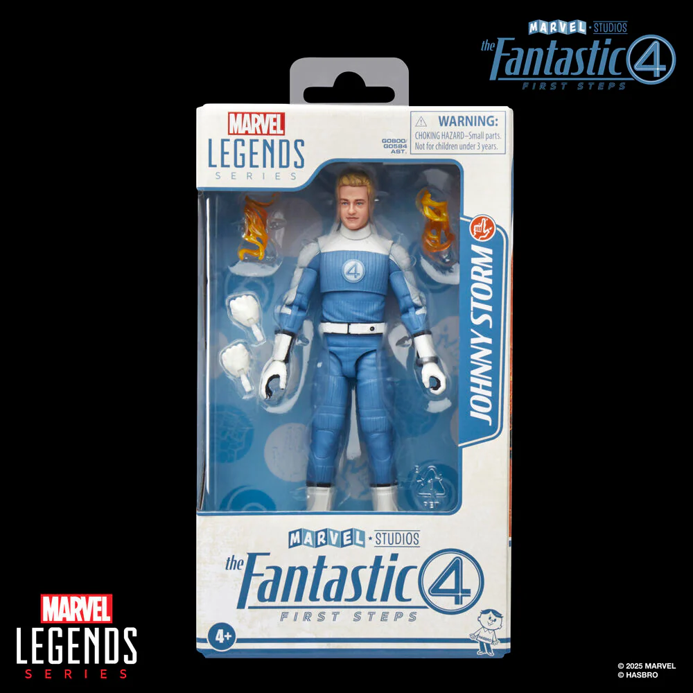 Figura Johnny Storm Los 4 Fantasticos Marvel 15Cm - Image 7