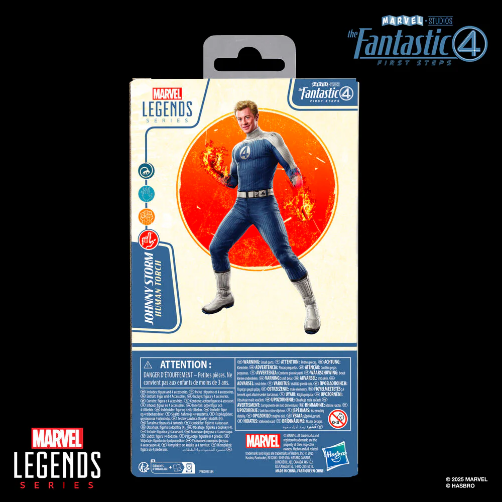 Figura Johnny Storm Los 4 Fantasticos Marvel 15Cm - Image 8