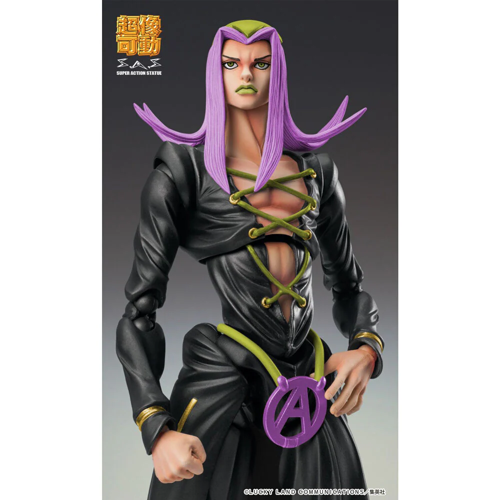 Figura Leone Abbachio Black Chozokado Jojos Bizarre Adventure Golden Wind 16Cm - Image 3