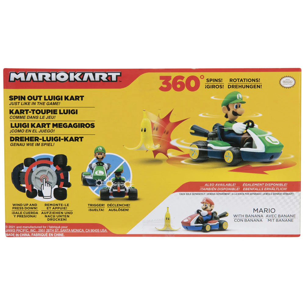 Figura Luigi Kart Megagiros Mario Kart 6,5Cm - Image 4