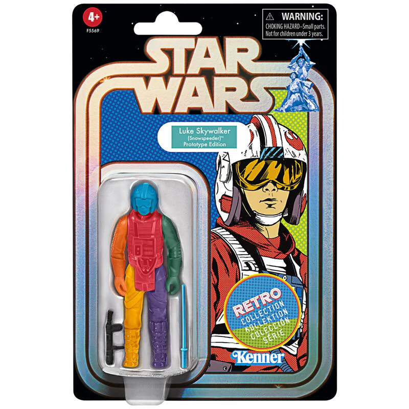 Figura Luke Skywalker Retro Colecction Star Wars 9,5Cm