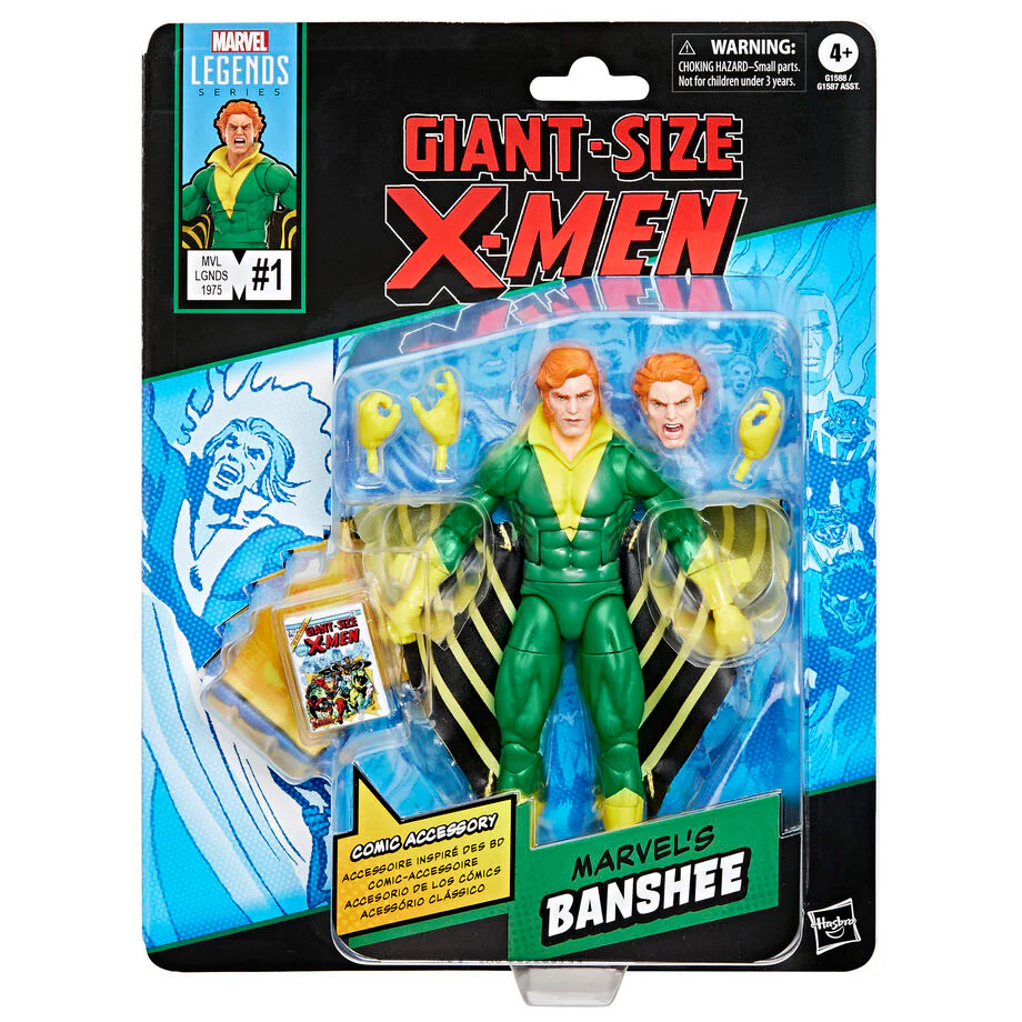 Figura Marvel's Banshee X-men Marvel Legends 15Cm
