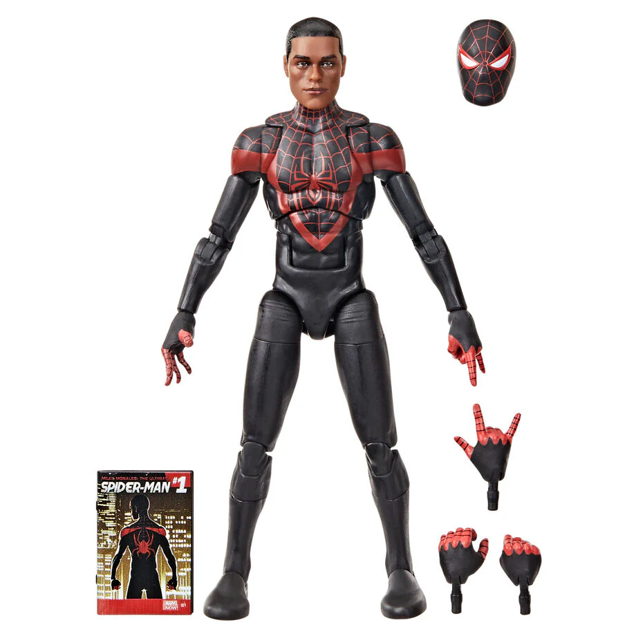 Figura Miles Morales Ultimate Spider-man Marvel Legends 15Cm - Image 2