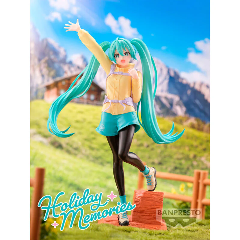 Figura Mountain Climbing Holiday Memories Hatsune Miku 20Cm - Image 2