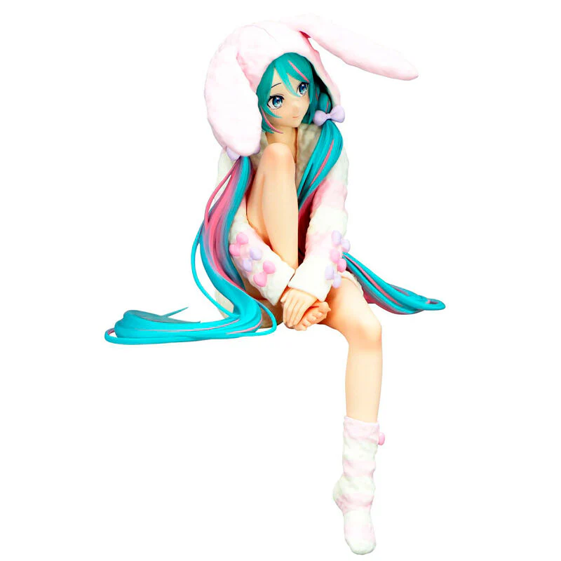 Figura Noodle Stopper Hatsune Miku Rabbit Ear Hood Pajama Hatsune Miku 14Cm - Image 4