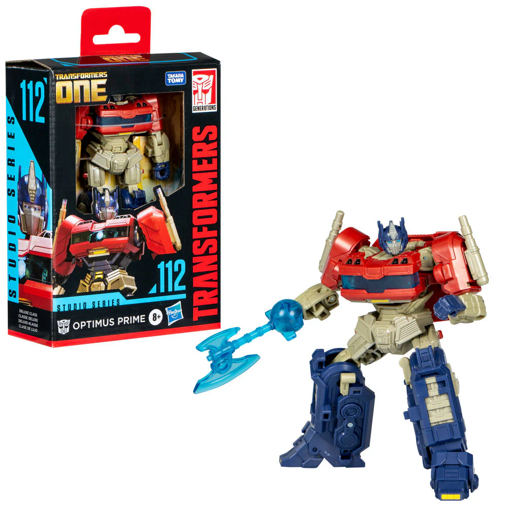 Figura Optimus Prime Deluxe Class Studio Series Transformers 11Cm