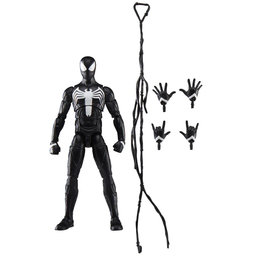 Figura Peter Parker Black Suit Spider-man 2 Marvel Legends 15Cm - Image 2