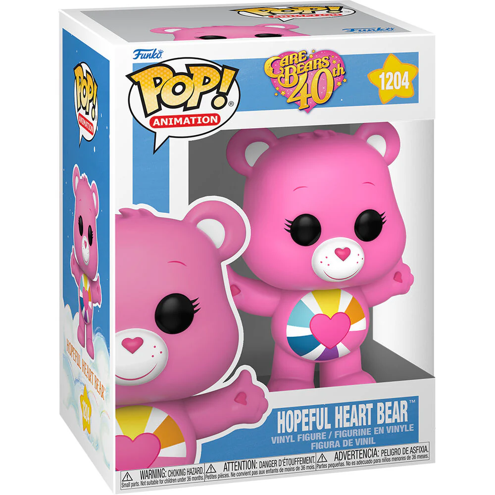 Figura Pop Care Bears 40Th Anniversary Hopeful Heart Bear