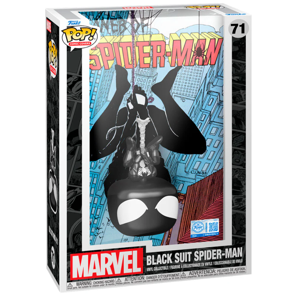 Figura Pop Comic Cover Spider-man Black Suit Spiderman - Image 2