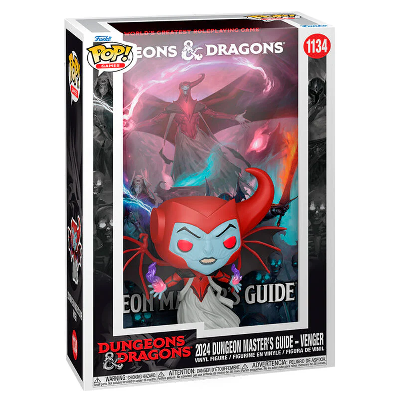 Figura Pop Cover Dragones Y Mazmorras 2024 Dungeon Master's Guide Venger