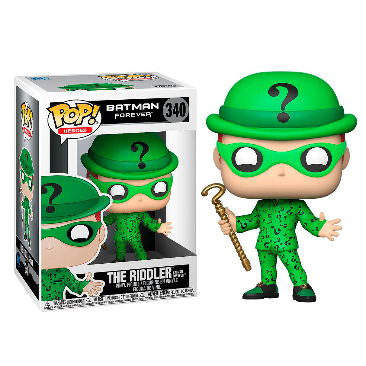 Figura Pop Dc Comics Batman Forever Riddler
