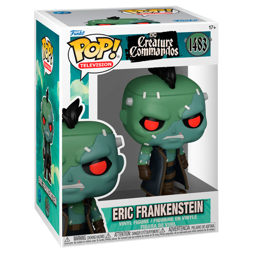 Figura Pop Dc Comics Comandos De Criaturas Eric Frankenstein - Image 2