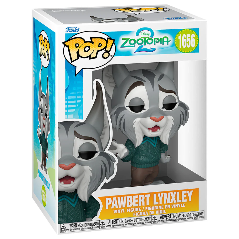 Figura Pop Disney Zootropolis 2 Pawbert Lynxley - Image 2