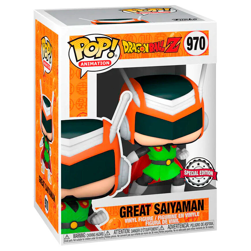 Figura Pop Dragon Ball Z Great Saiyaman Exclusive