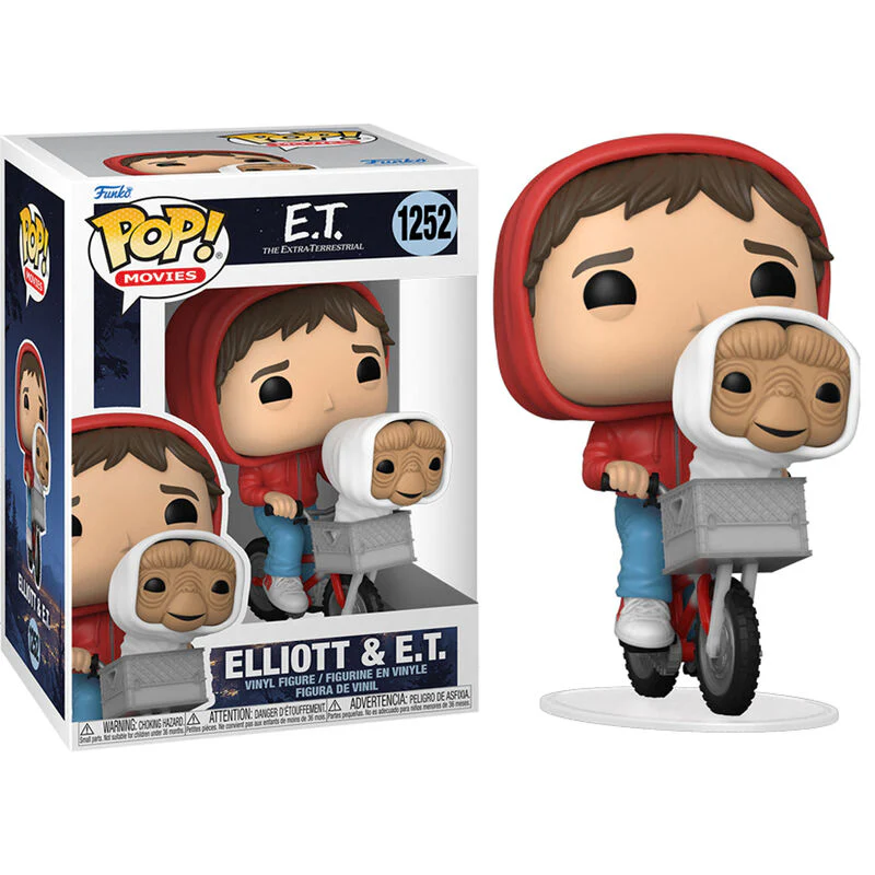 Figura Pop E.t El Extraterrestre 40Th Elliott & E.t