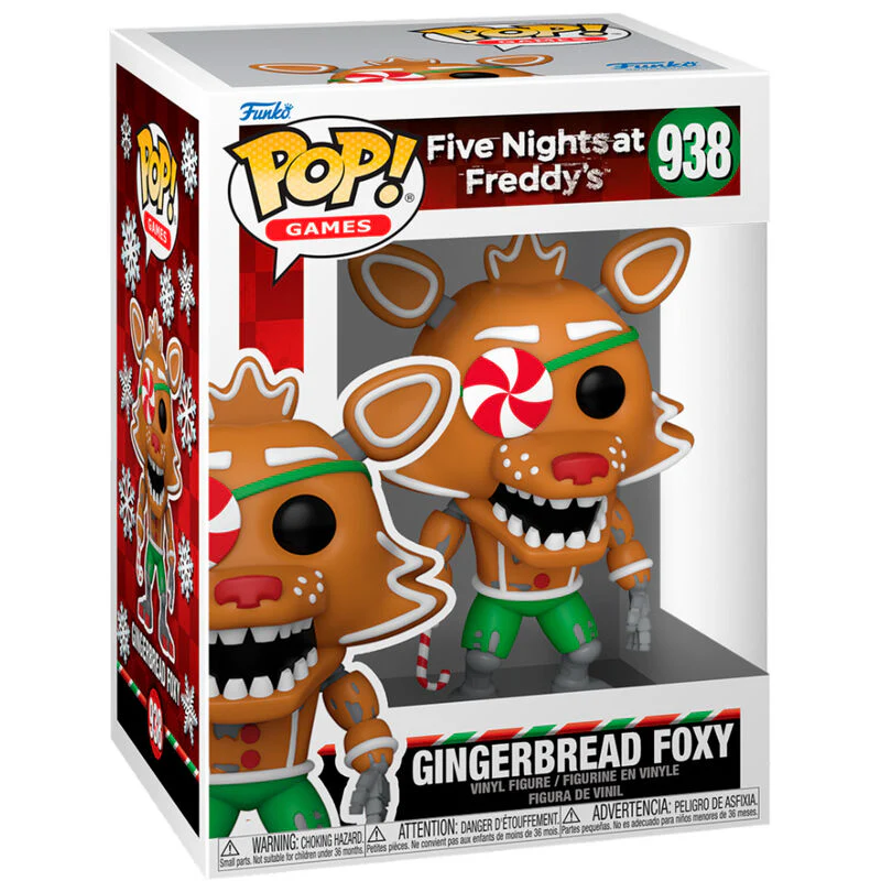 Figura Pop Five Nights At Freddys Holiday Gingerbread Foxy - Image 2