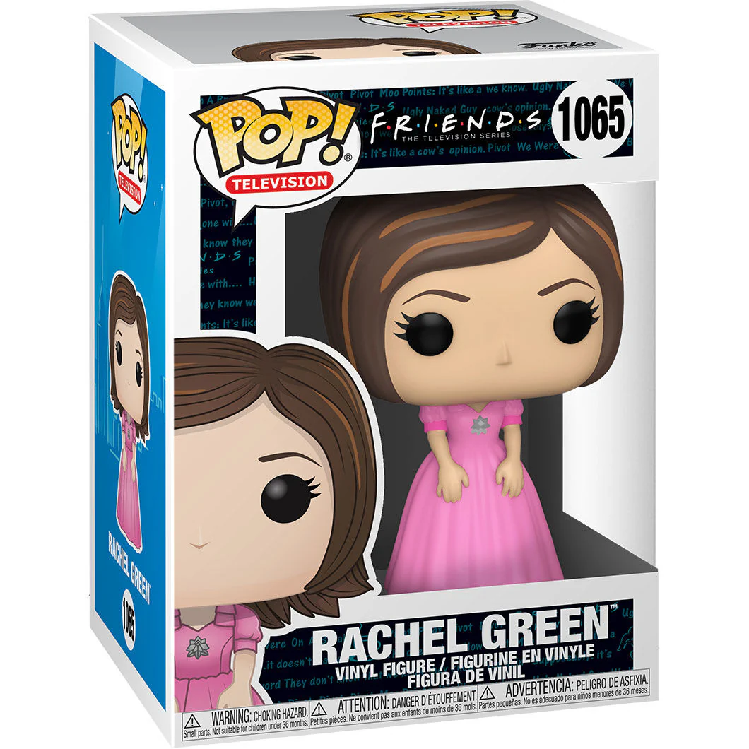 Figura Pop Friends Rachel In Pink Dress - Image 3