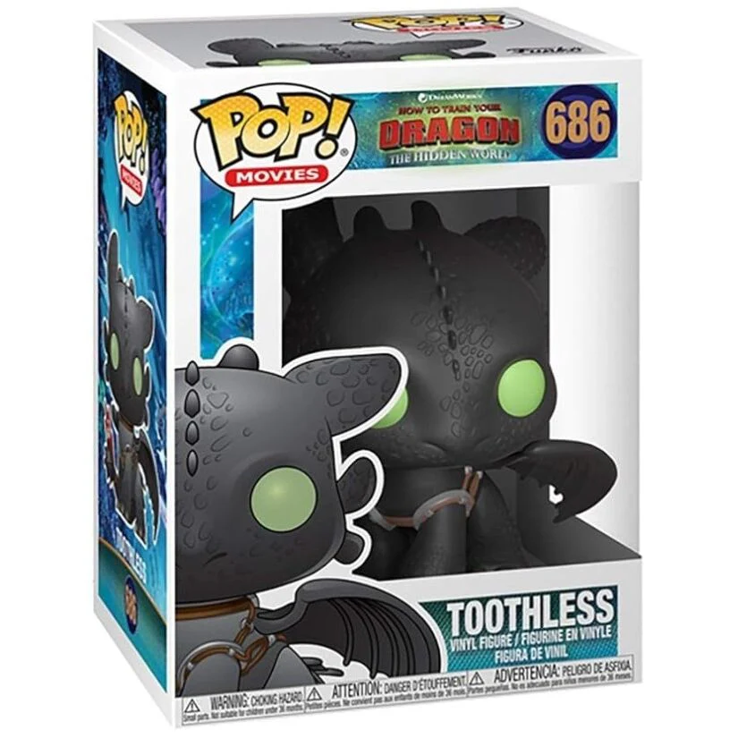 Figura Pop How To Train Your Dragon 3 Toothless - Image 3