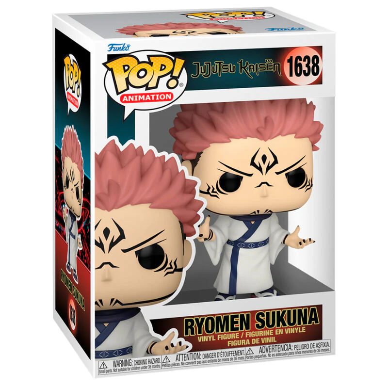 Figura Pop Jujutsu Kaisen Ryomen Sukuna